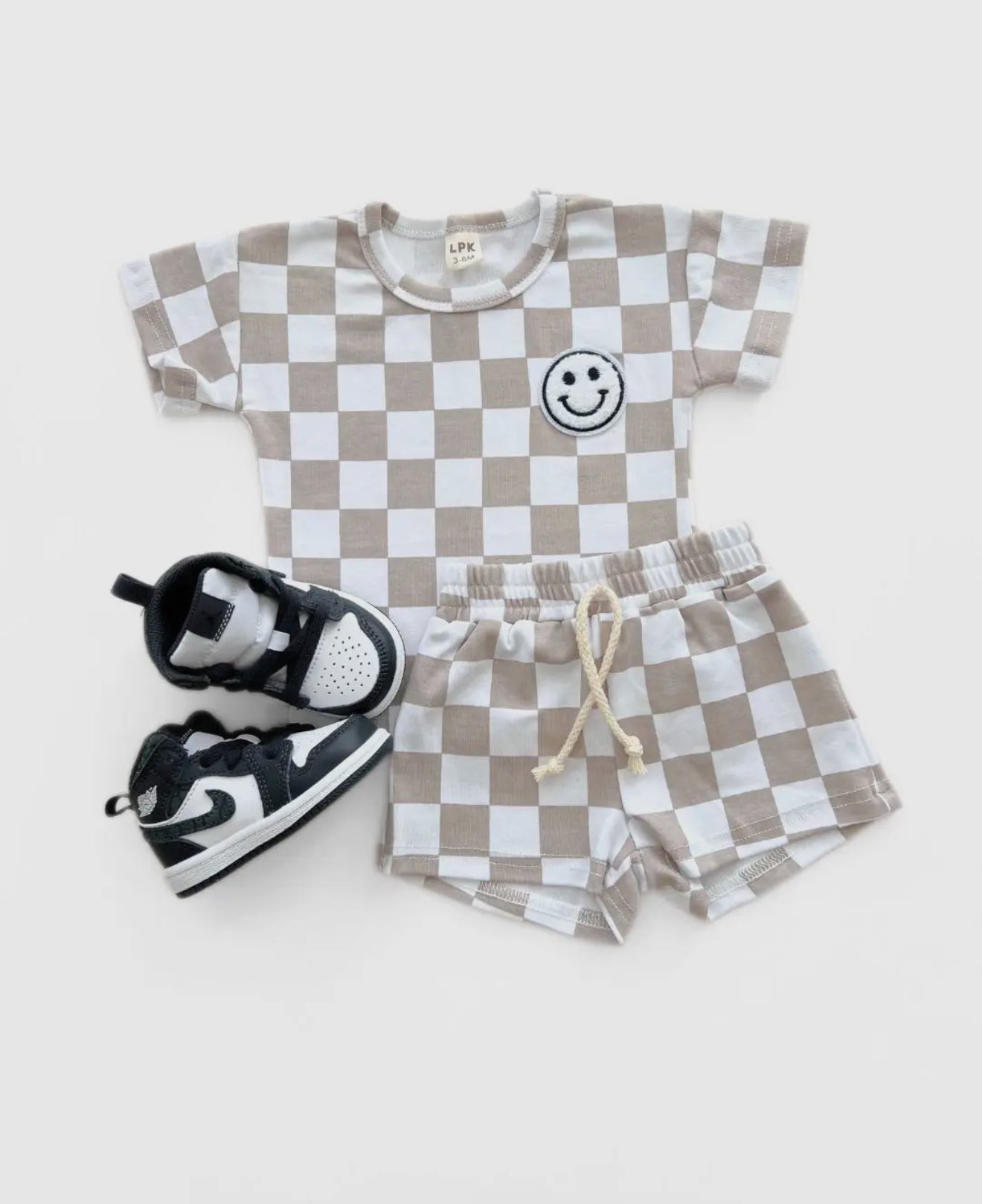 Checkered Smiley Lounge Sets