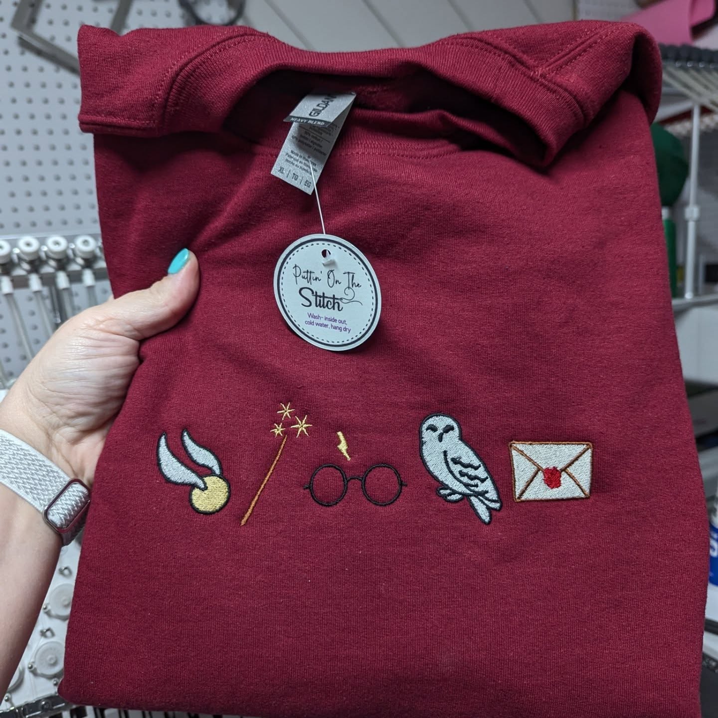HP Crewneck - Maroon