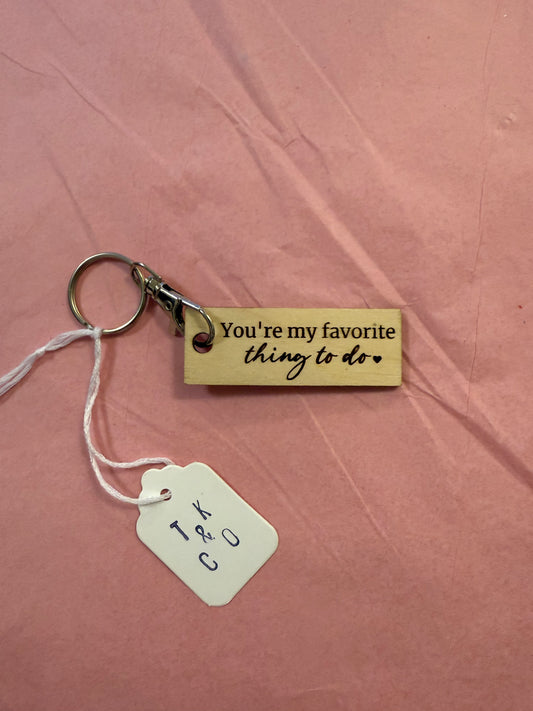 Wooden Key Chains - TK & Co.