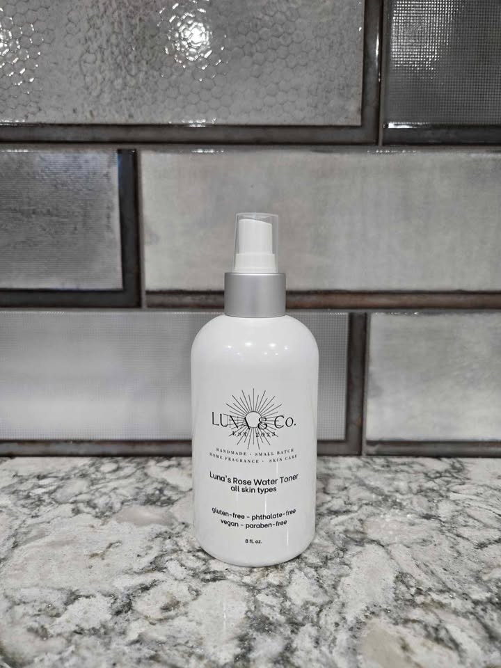 Luna's Rose Water Toner - All Skin Types