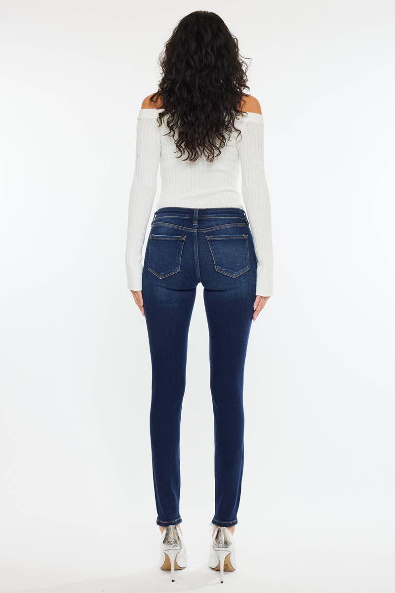 Mid Rise Distressed Super Skinny - KC5055KD