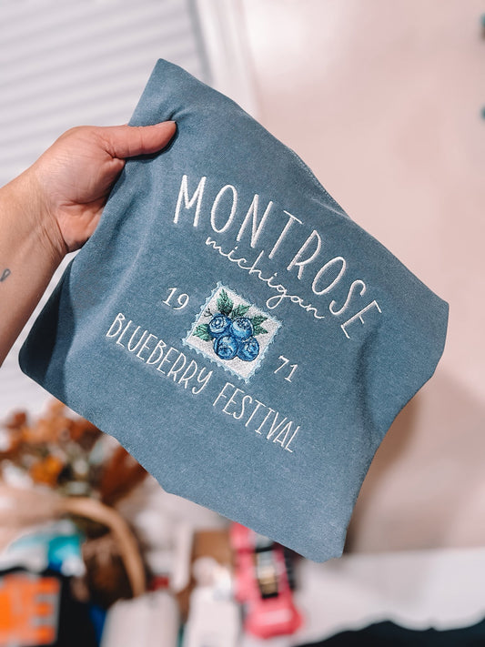 Vintage Montrose Blueberry Festival Tee