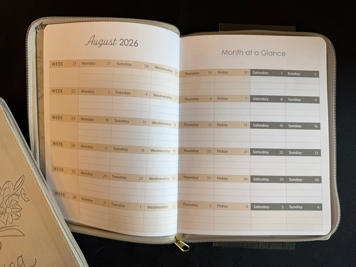 2027 18-Month Planner Amazing Grace