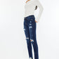Mid Rise Distressed Super Skinny - KC5055KD