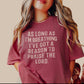 As Long as I'm Breathing I Will Praise - Burgundy