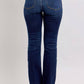 Judy Blue Mid Rise Dark Wash Classic Bootcut Jeans