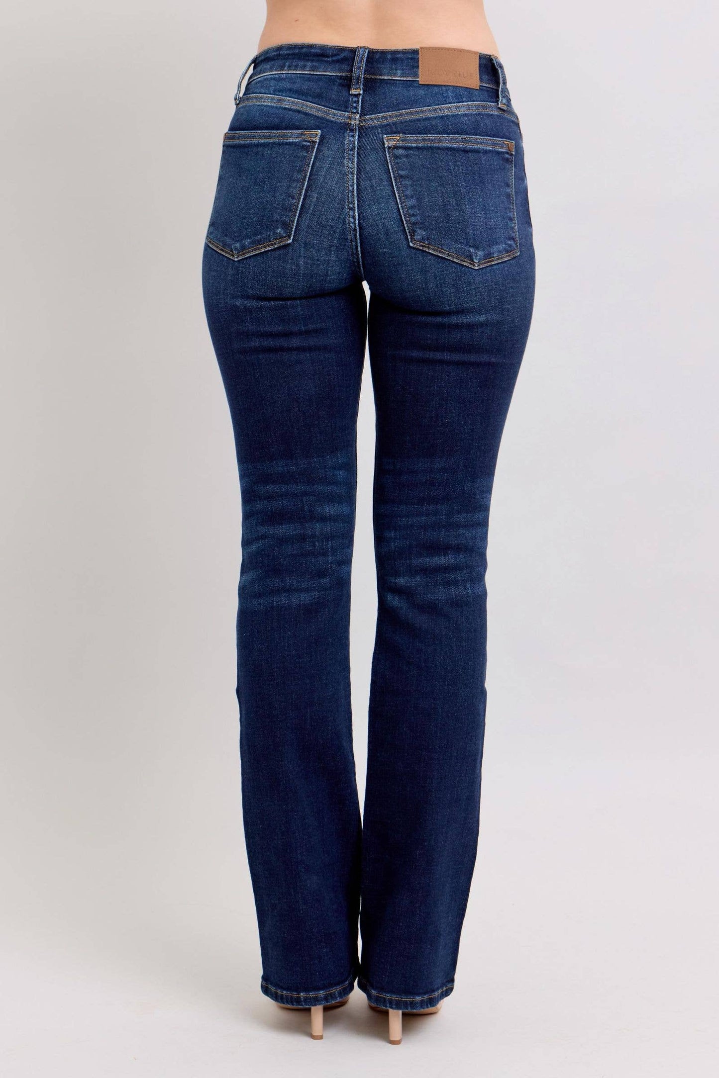 Judy Blue Mid Rise Dark Wash Classic Bootcut Jeans