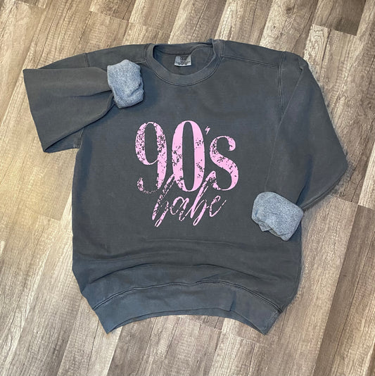 Vintage 90’s Babe Crewneck Sweatshirt