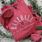 Baseball is My Favorite Season Sweatshirt -- Embroidered