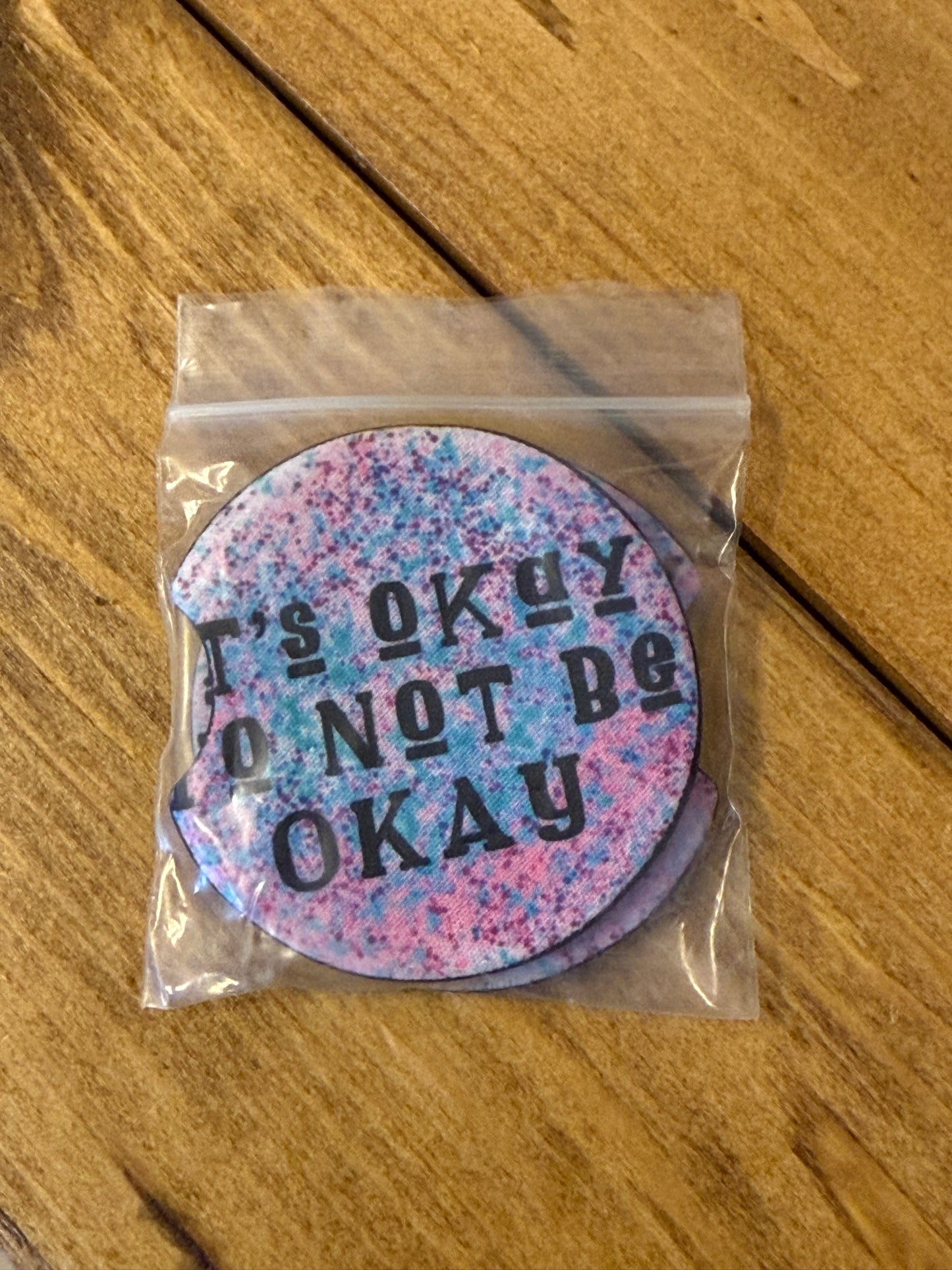 Neoprene Car coasters - Washable