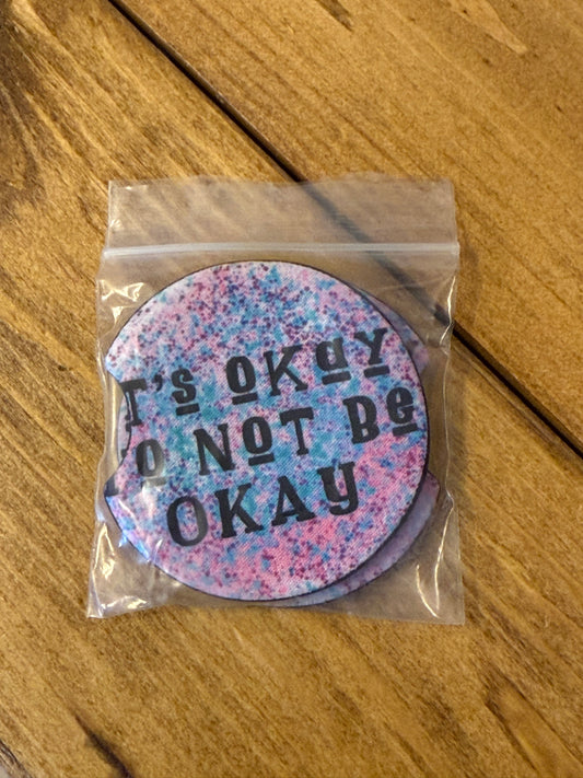 Neoprene Car coasters - Washable