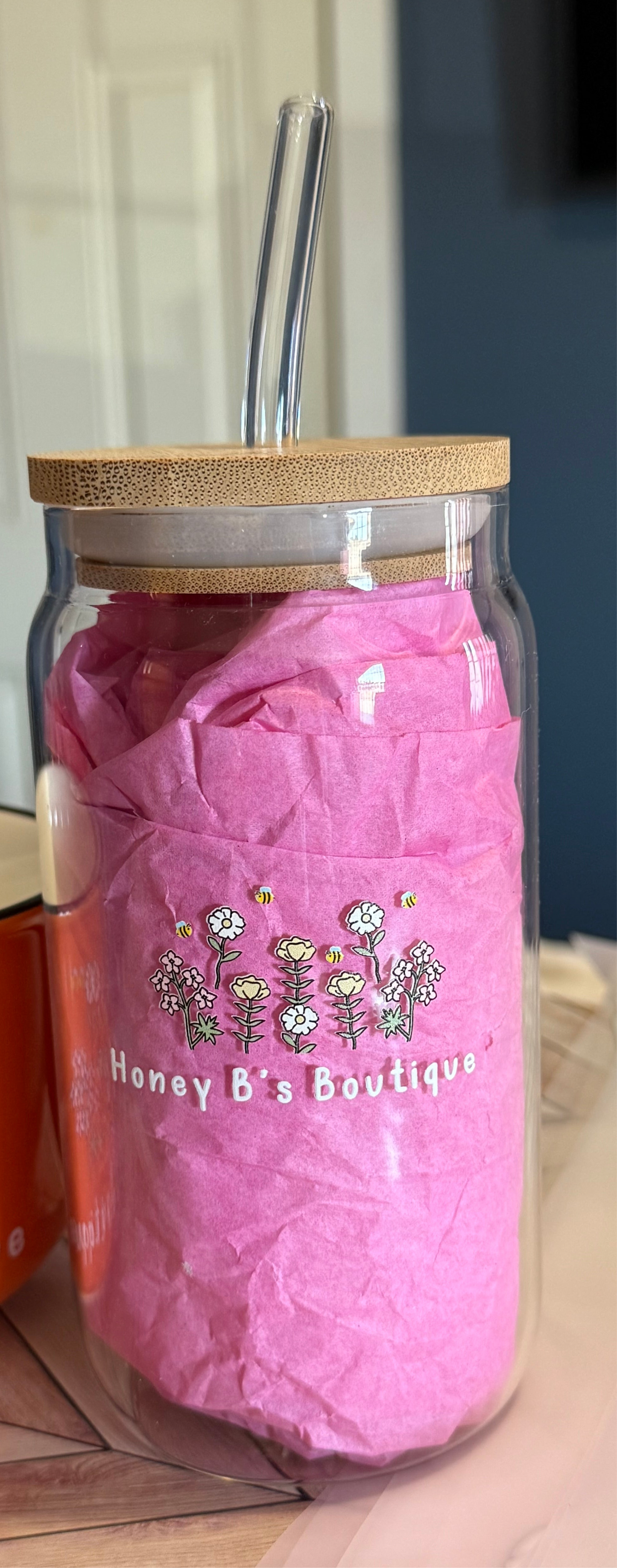 Honey B’s Boutique Iced Coffee Cup