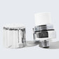 Chrome Shower Filter + Filter Refill SET