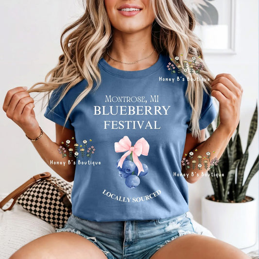 2025 Montrose Blueberry Fest Tee