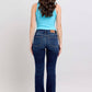Judy Blue Mid Rise Dark Wash Classic Bootcut Jeans