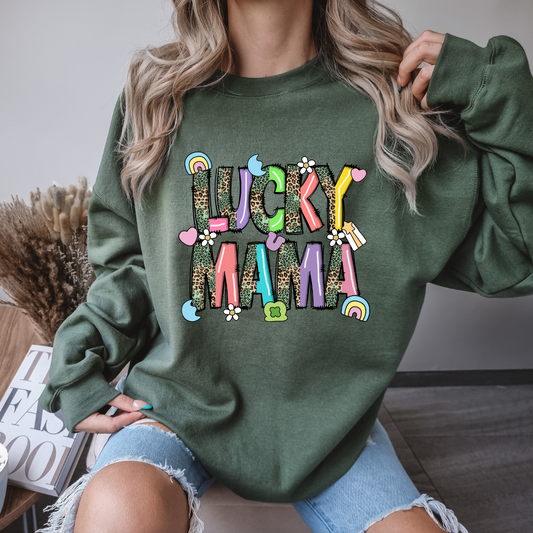 Lucky Charms Mama Crewneck Sweatshirt