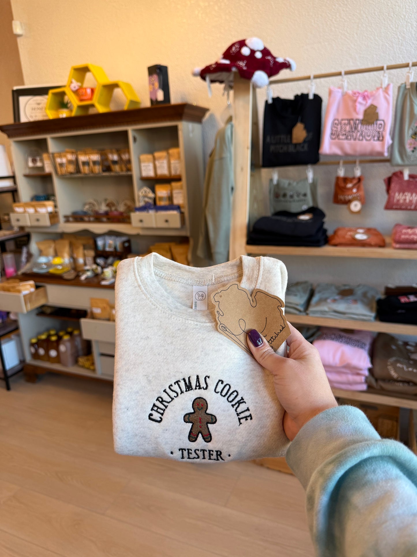 Cookie Tester Crewneck Sweatshirt