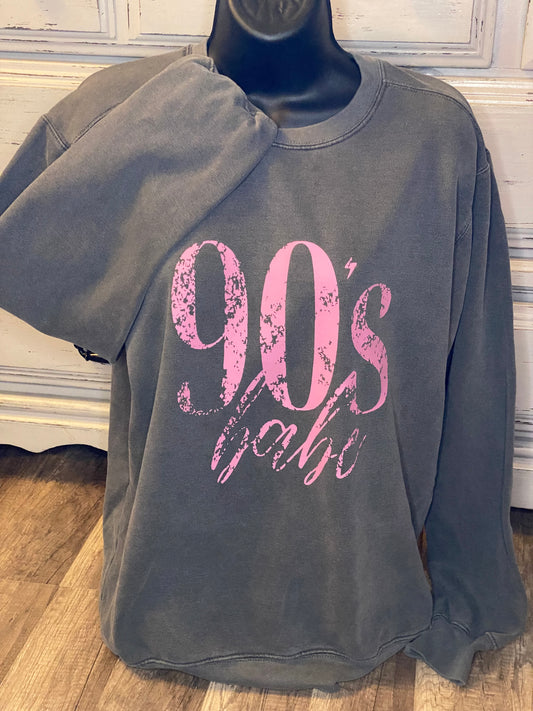 Vintage 90’s Babe Crewneck Sweatshirt