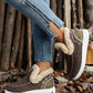 Suede Stitching Patchwork Plush Lined Anklet Boots -PREORDER