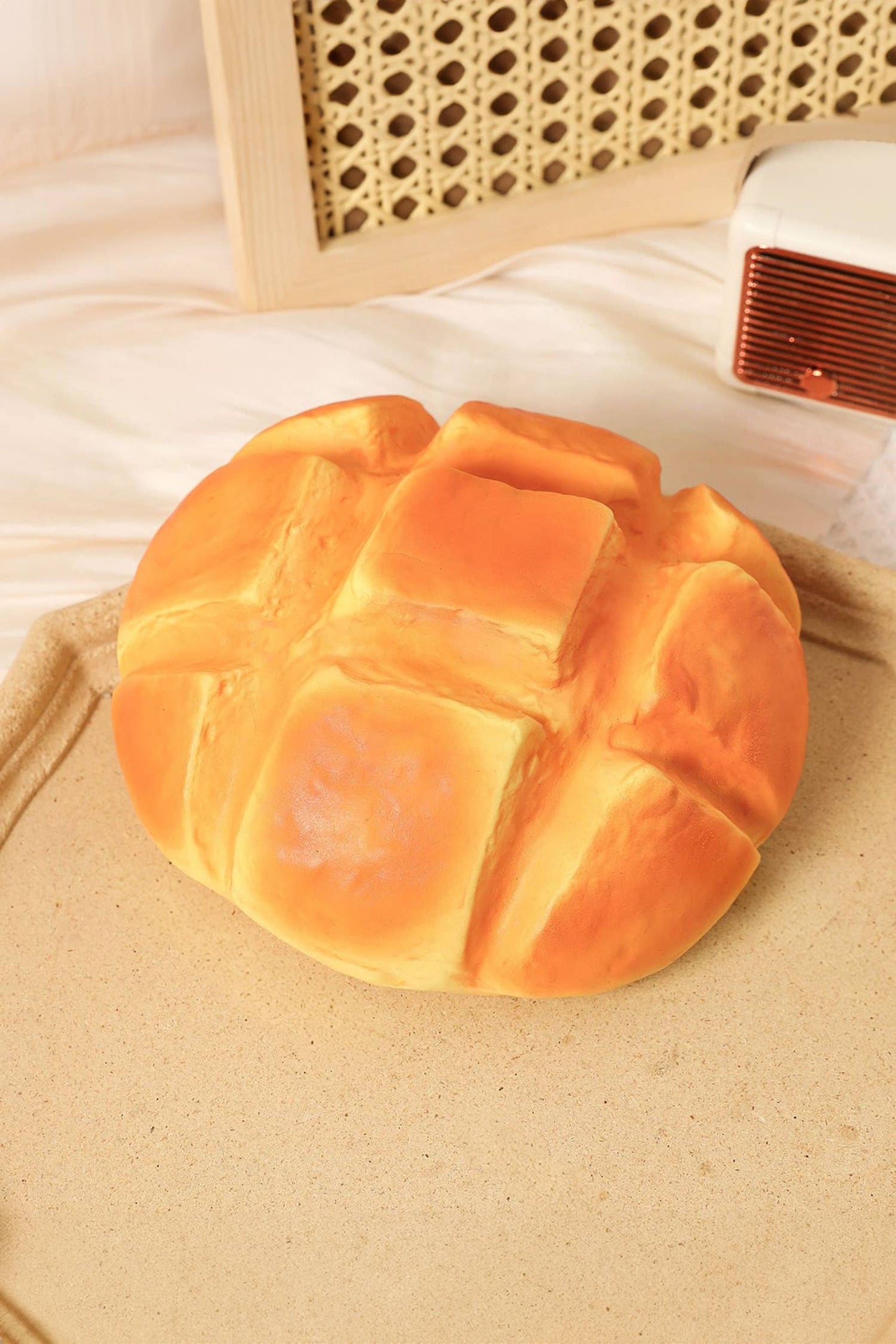 Realistic Pineapple Bun Slow Rise Squishy Toy