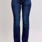 Judy Blue Mid Rise Dark Wash Classic Bootcut Jeans