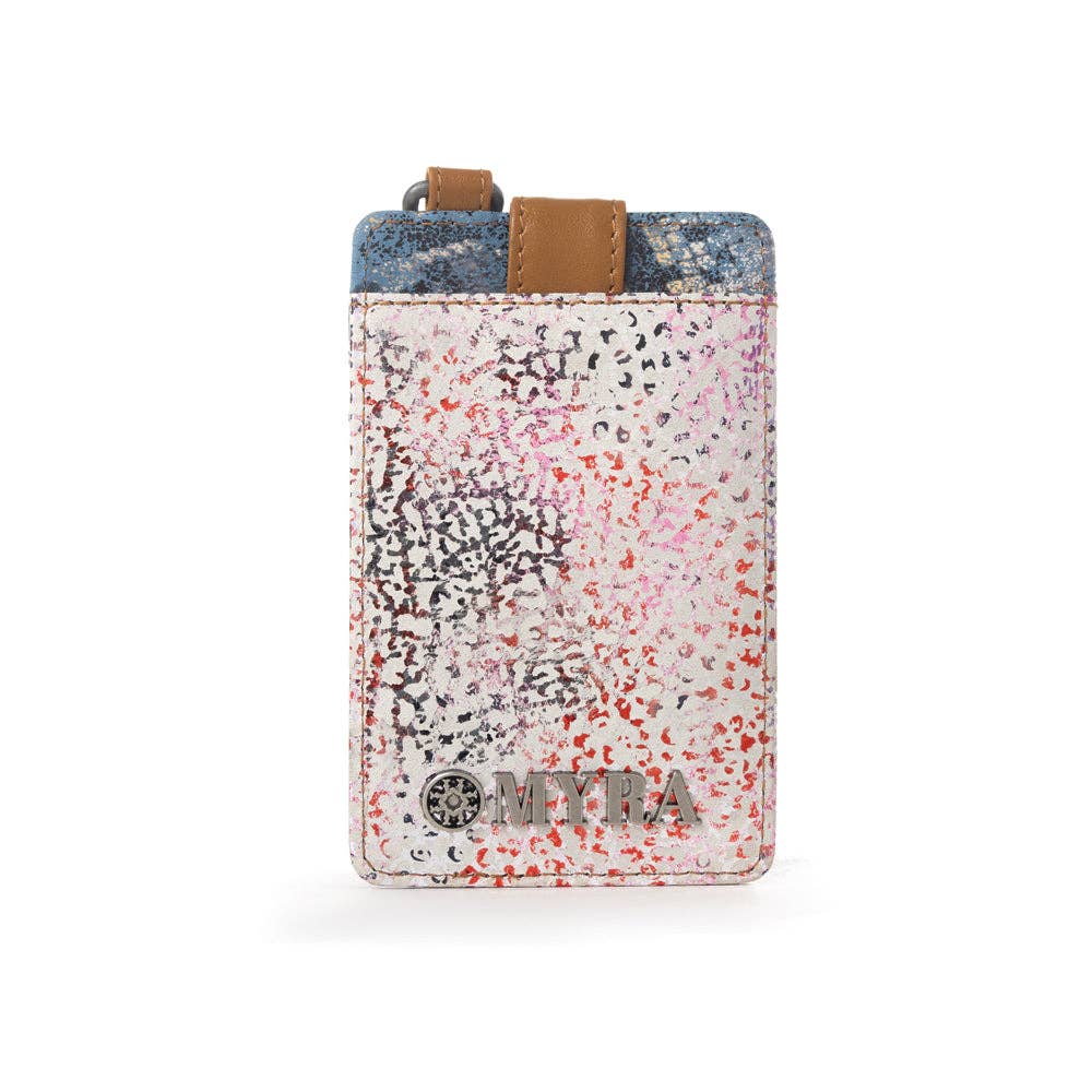 Myra Valejo Spirit Credit Card Holder in Faded Safari