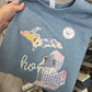 Michigan Home Crewneck - Blue