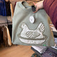 Nesting Hen Sweatshirt - Sage Green
