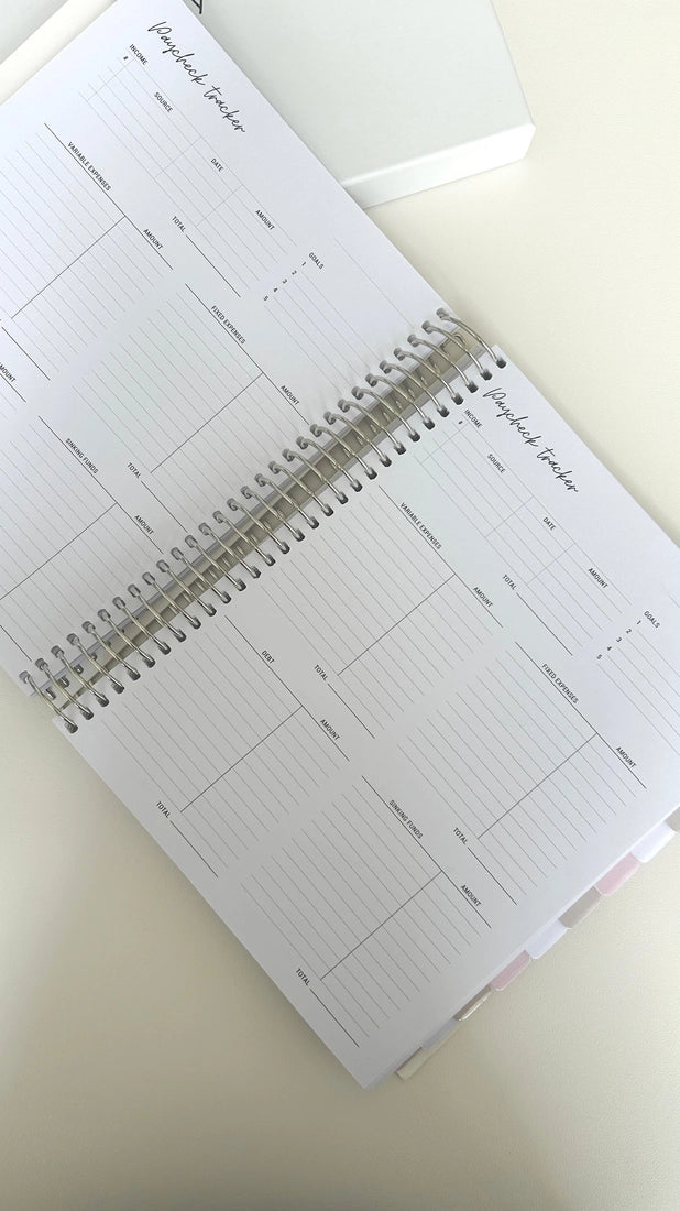 Budget Planner & Highlighter Set