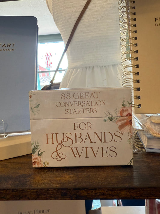 88 Great Conversation Starters for Husbands & Wives