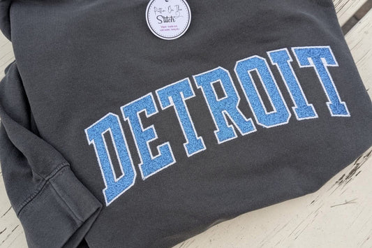 Detroit Glitter - Pepper Gray