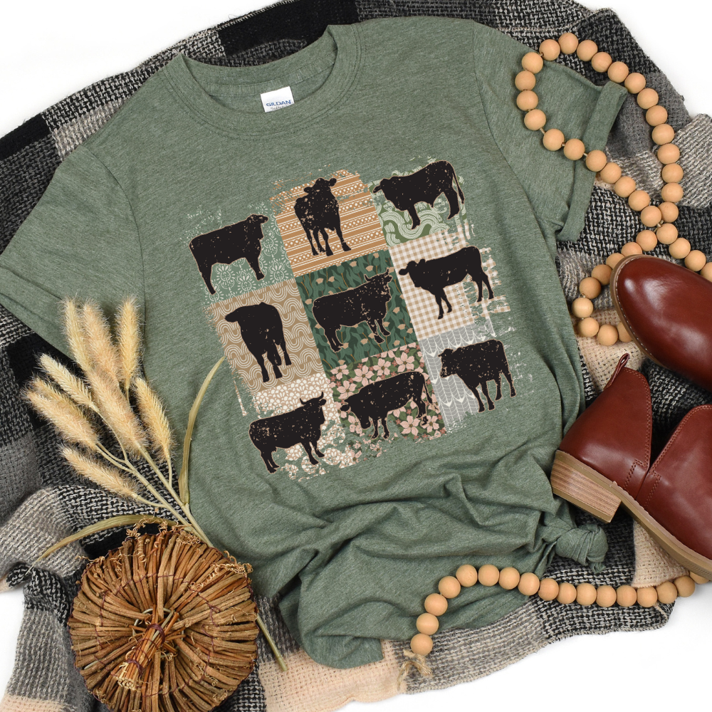 Boho Cow T-Shirt