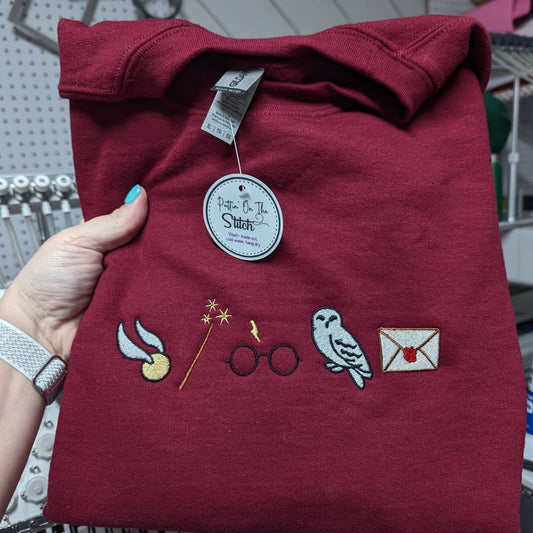 HP Crewneck - Maroon