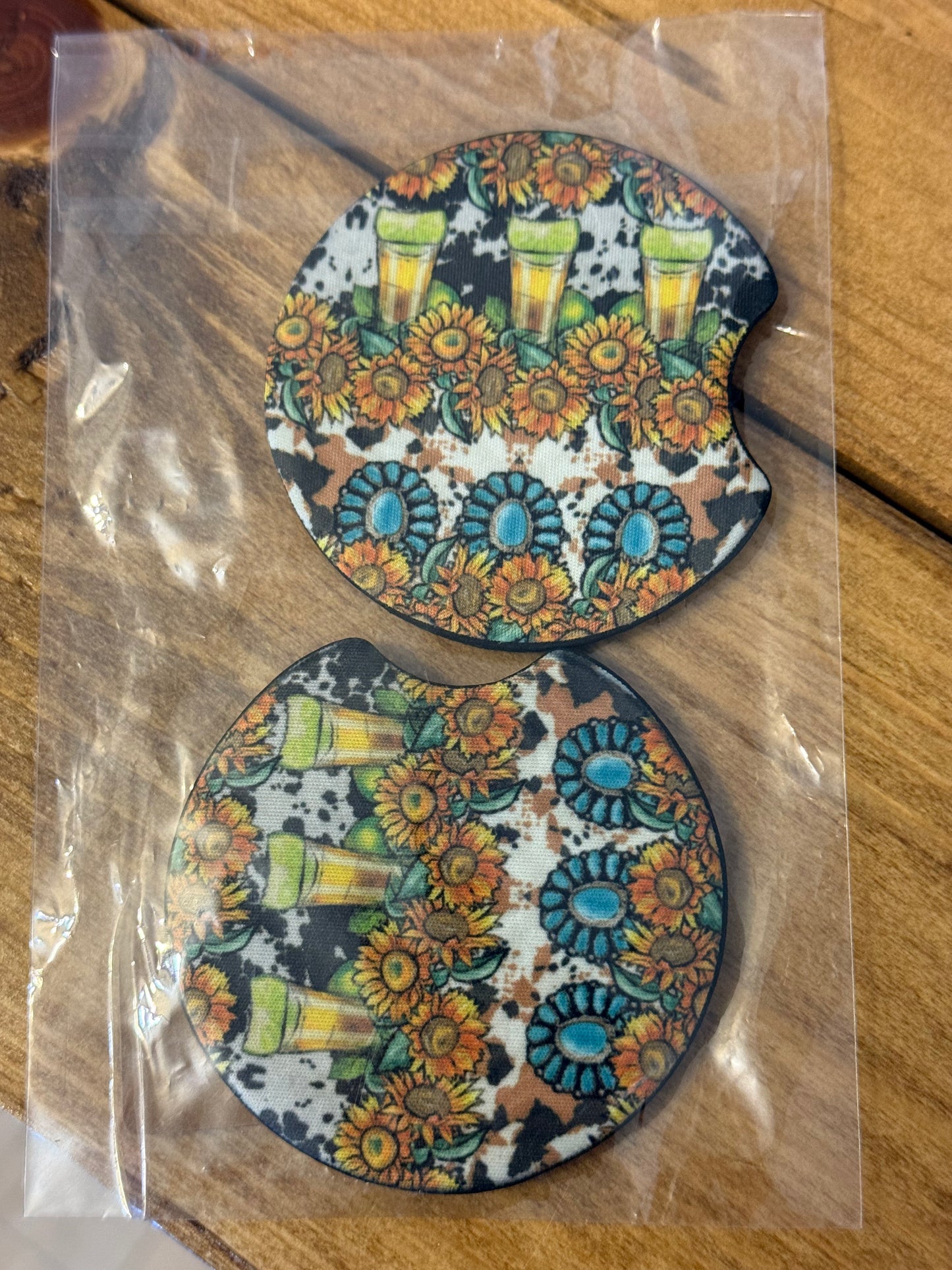 Neoprene Car coasters - Washable