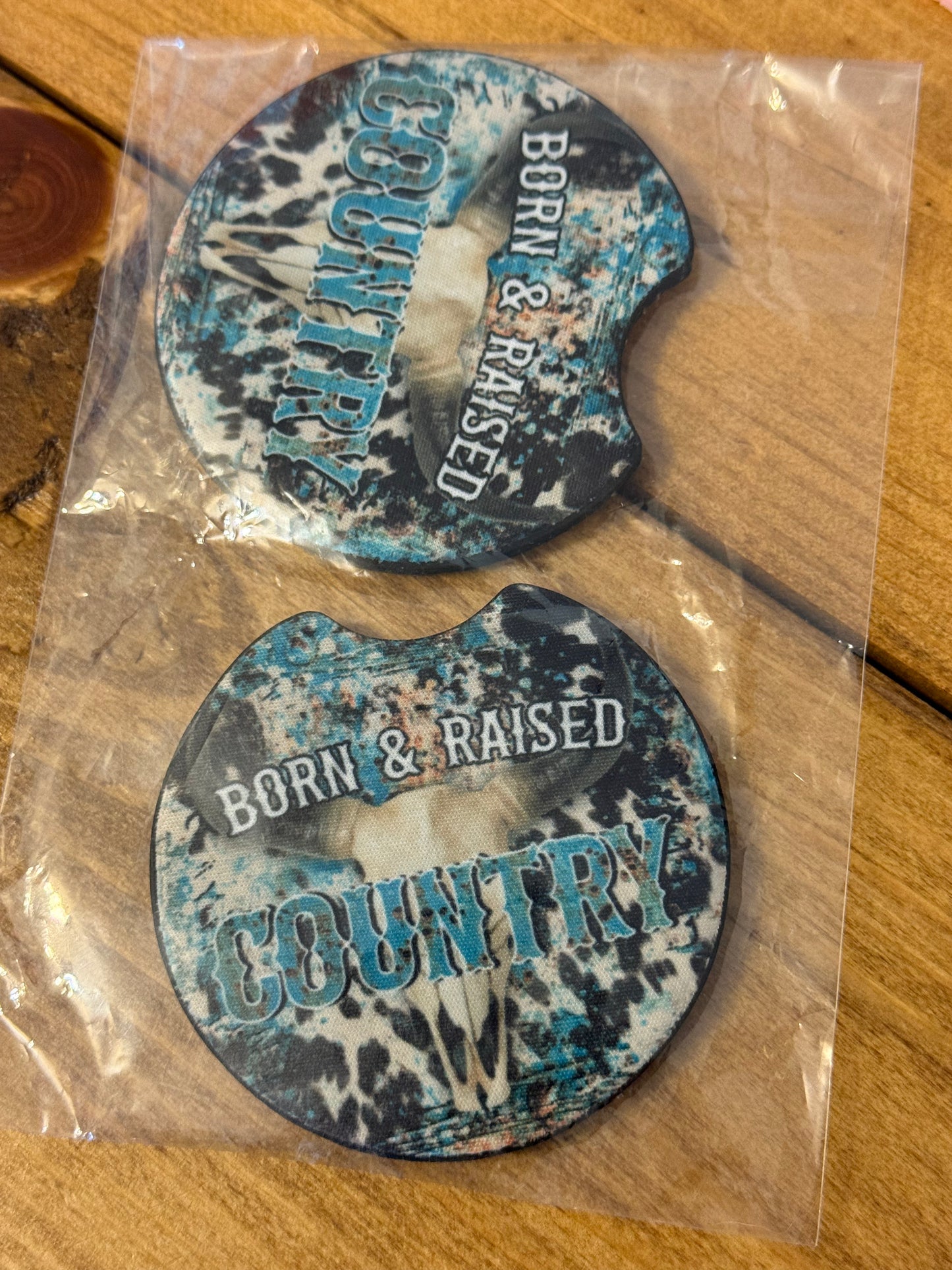 Neoprene Car coasters - Washable