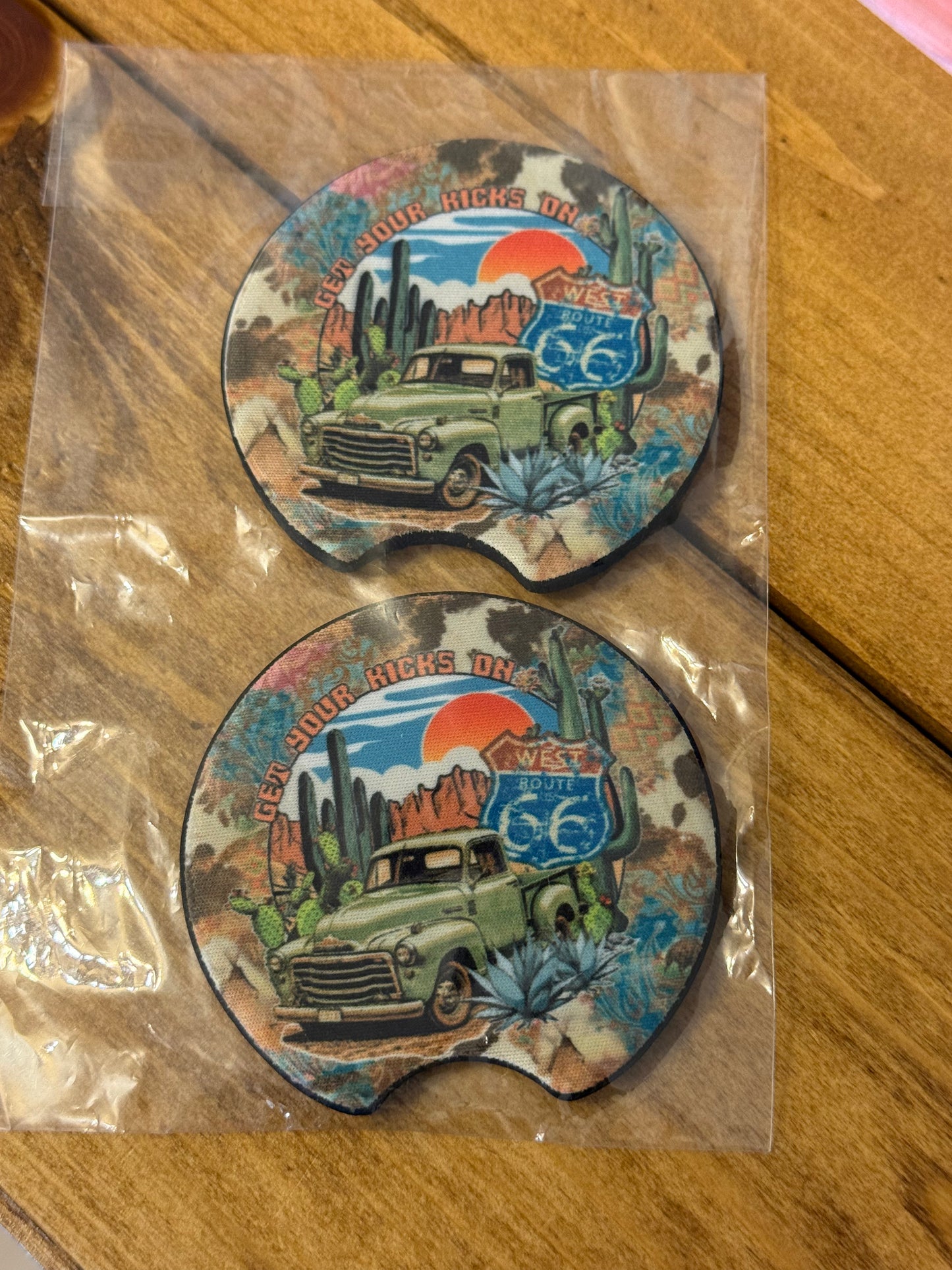 Neoprene Car coasters - Washable