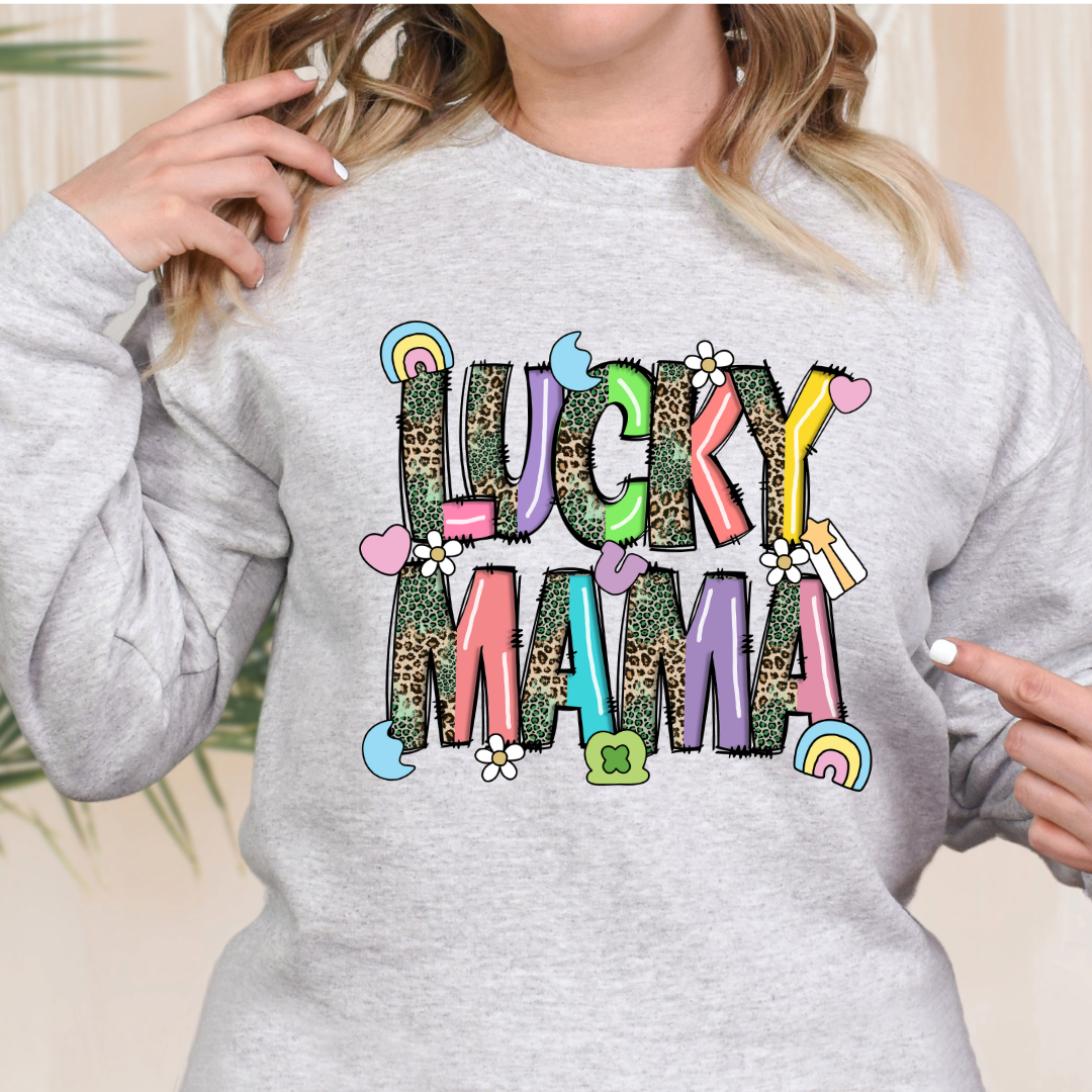 Lucky Charms Mama Crewneck Sweatshirt