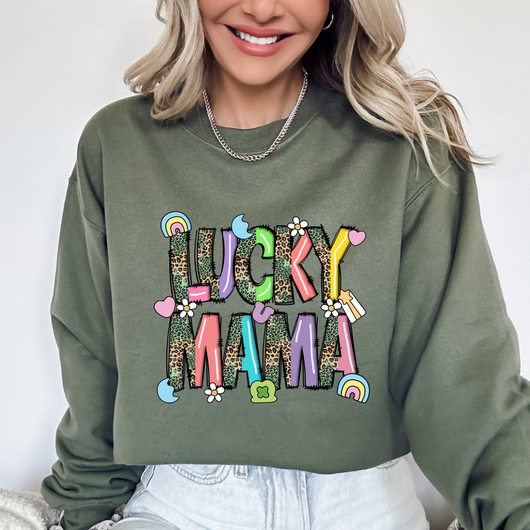 Lucky Charms Mama Crewneck Sweatshirt