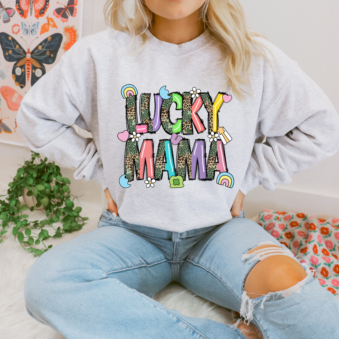 Lucky Charms Mama Crewneck Sweatshirt