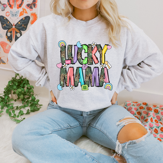 Lucky Charms Mama Crewneck Sweatshirt