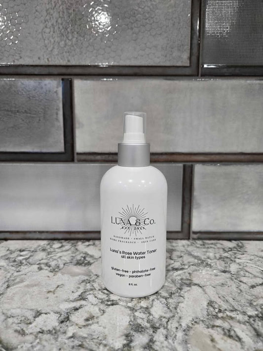 Luna's Rose Water Toner - All Skin Types