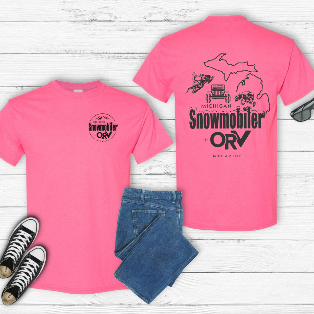 Michigan Snowmobilers + ORV Magazine Tees!