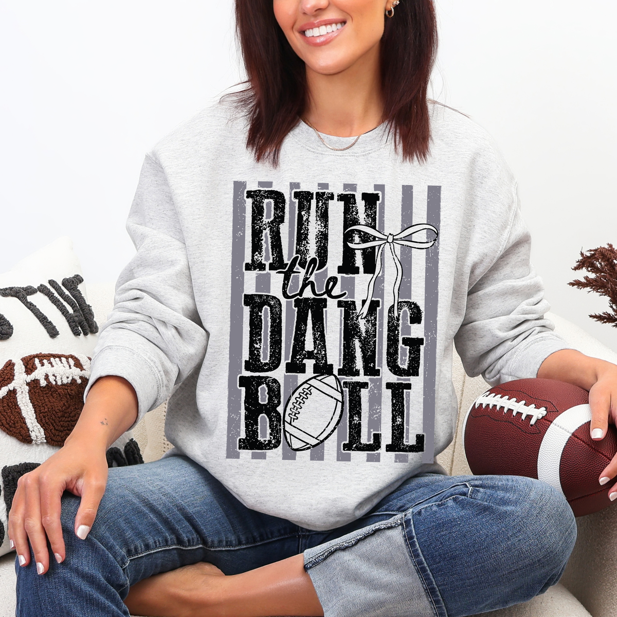 Run The Dang Ball - Ash Gray