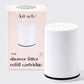 Chrome Shower Filter + Filter Refill SET
