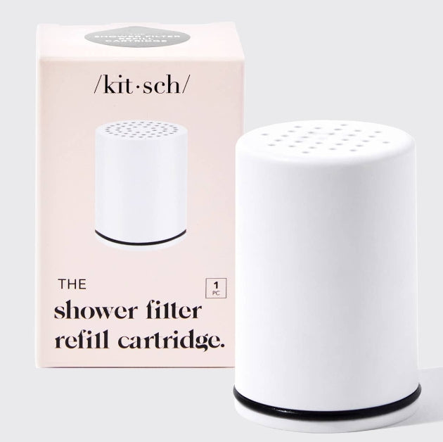 Chrome Shower Filter + Filter Refill SET