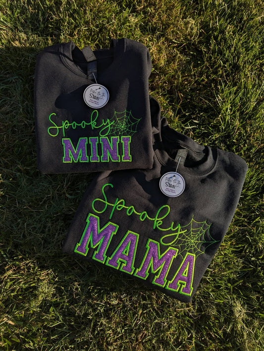 Spooky Mama/Mini Crewneck
