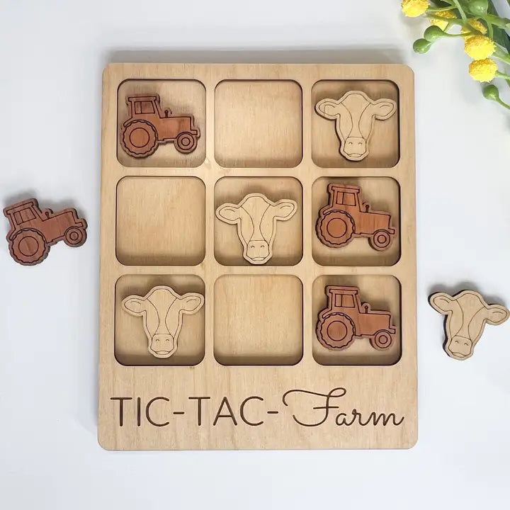 Tic Tac Farm Game