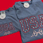 USA Stars & Bow Tee