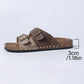 Western Suede Rivet Leather Slip-on Shoes