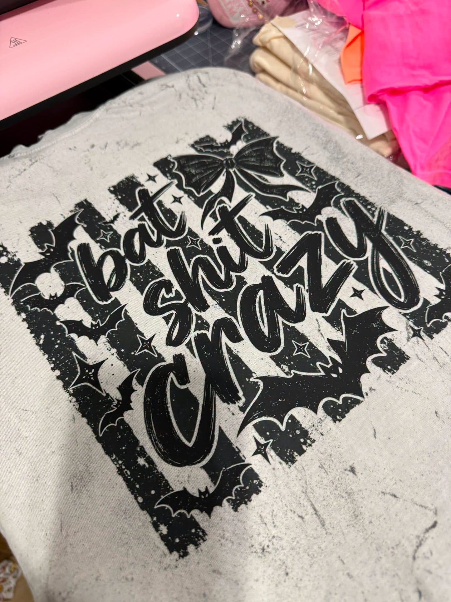Bat Sh*t Crazy Tee - Smoke
